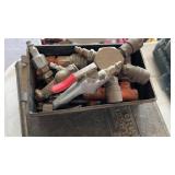 Air tool nozzles