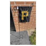 Pittsburgh Pirates Flag and Garden Pole