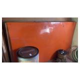 Orange Plastic Sheet
