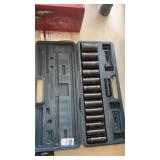 Chrome Vanadium deep socket set