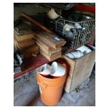 Lot of pvc pipe fittings, misc