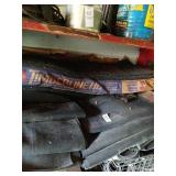 Shingles and rubber roofing