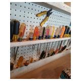 Wall lot of tools