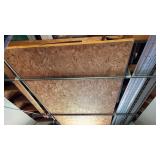 2 sheets of particle board 4x8ft 1/2in.