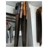 Lot of handsaws