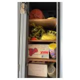 Ear plugs, caution tape, and misc. items