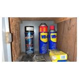 Lot of WD-40 and Hook Blades