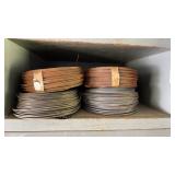 6 rolls of tie wire