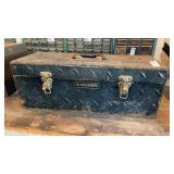 Husky metal toolbox and contents