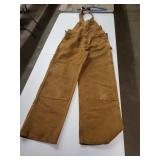 Carhart cover alls 34 x 32