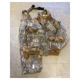 Camo overalls and coat