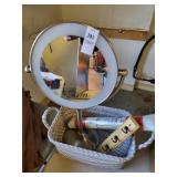 Make up mirror & misc items