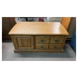 Oak Coffee Table 42x24x18in