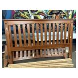 Head board and foot board - possibly queen 80 in