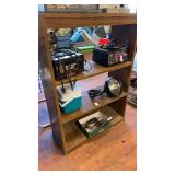 Wooden shelving unit**Contents separate**