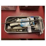 Magnetic tray with misc tools