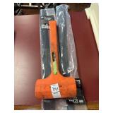 Dead blow hammer and cable ties