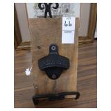 Cast iron bottle opener