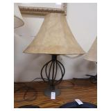 Metal table lamp 20' to top of shade