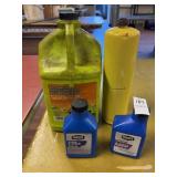 Mapp Gas, Bar and Chain Oil, etc