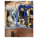 2 lots of tools and misc, drill painting etc