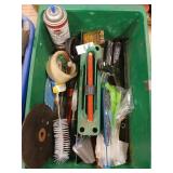 Tray lot of various tools
