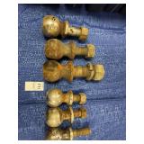 Trailer Hitch Balls Assorted 2 in 2 and