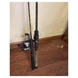 Fishing poles- Shakespeare and Abu Garcia