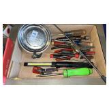 Magnetic nut/ bolt dish and hand tools