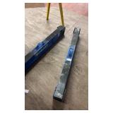 Blue Kobalt 43inch wide steel sawhorses (2)