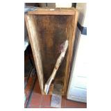 Solid Wood Box & traverse Rod