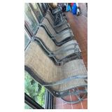 6 Outdoor Swivel Patio Chairs