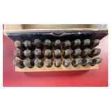 These are hardened steel letter stamps used for