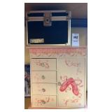 Girls Jewelry Boxes, books & DVDS