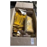 Box of caution stickers