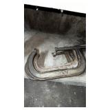 4 Large C-clamps