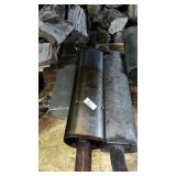 3 exhaust mufflers
