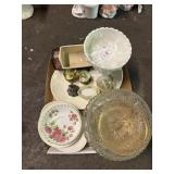 Tray Lot of Glassware