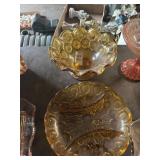 Amber Colored Dishes