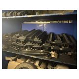 Shelf Lot of Bracket Parts