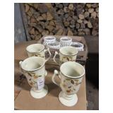 Lot of Hall Jewel Tea Mugs