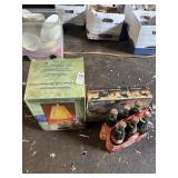 Coca Cola Bottles, Hamburger Press and Angel