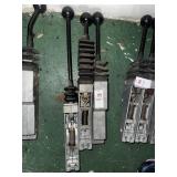 3 Quadrastat control levers