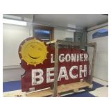 Ligonier Beach Vintage Sign