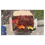 Box of Fall Ornaments