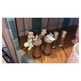 Lot of Salt and Pepper Shakers, Ceramic Figurines