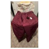 Vintage Sutton Place Snow Pants Size M