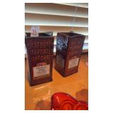 2 Canadian Lord Calvert Imported Ceramic Pitchers