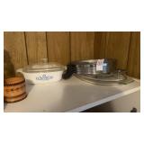 Casserole Dish, Cradle for Dishes, etc