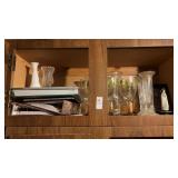 Lot of Glassware and Photo Albums